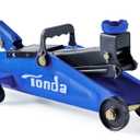 Tonda Floor Jack, Hydraulic Portable Car Jack, 2 Ton (3,800 lb) Capacity, Blue