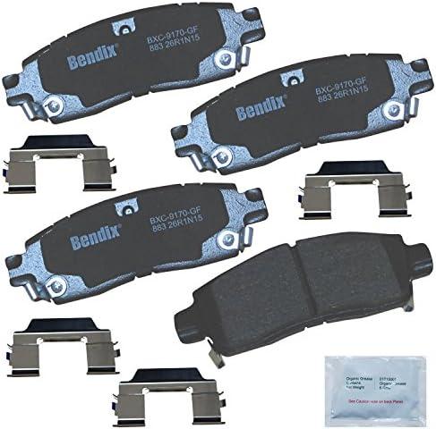 Bendix Priority1 CFC883 Rear Brake Pads for Select Models Buick Enclave,Rainier,Cadillac XTS,Chevy SSR,Trailblazer,EXT,Traverse,GMC Acadia,Limited,Envoy,XL,XUV,Isuzu Ascender,Bravada,Saab 9-7x,Outlook