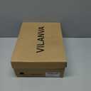 Vilanva Platform Slippers for Women Cozy Fur Lined Slip on Mary Jane Winter Shoes Warm Comfy House Slippers for Indoor Outdoor (8.5, Taupe)