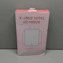 KOOKIN Lighted Vanity Makeup Mirror Led Lights 180 Degree Rotation Lighted Mirror Touch Screen Adjusted Brightness Desk Mirrors USB Dual Supply Bathroom Beauty Cosmetic Mirrors (Black)