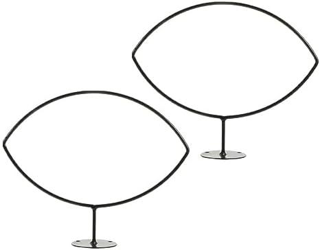 WHAMVOX 5Pcs Wall Mounted Iron Football Rack Durable Wall Ball Holder for Soccer Rugby Volleyball Display and Storage Organizer for Sports Equipment