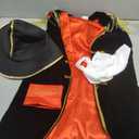 Colorful House Napoleon Costume for Boys Colonial Outfit Renaissance Halloween Cosplay for Kids, XL