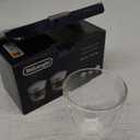 De'Longhi 5513214601 Cappuccino Glasses, 270 milliliters