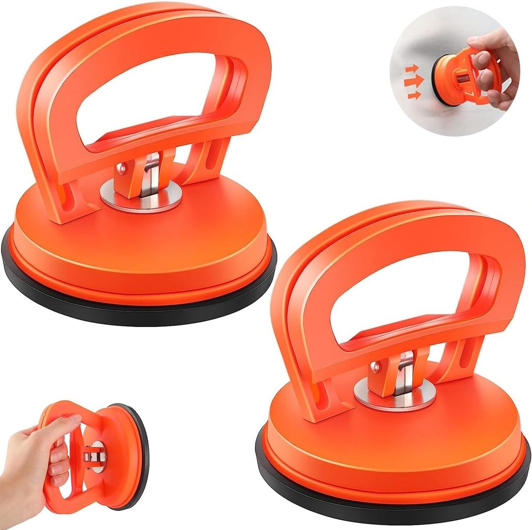 2 Pack Dent Puller, Car Dent Puller, Suction Cup Dent Puller Handle Lifter, Powerful Car Dent Remover, Dent Removal Kit and Dent Repair Puller for Car Dent Repair,Screen,Glass,Tiles and Objects Moving