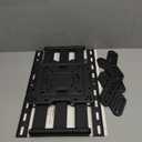 MOUNTUP Ultra Slim Full Motion TV Wall Mount, 1.3" Thin Low Profile TV Bracket for 26-60" LED OLED QLED TVs,Smooth Swivel Tilt Extension,Max Vesa 400x400mm,Up to 88lbs,Fits Single 12" 16" Studs,MU0062