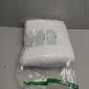 NICETOWN 100% Blackout Curtain Panels, Rod Pocket Window Curtains with Black Liner for Nursery, 84 inches Drop Cold and Full Light Blocking Draperies (White, 2 Pieces, 52 inches Wide Each Panel)