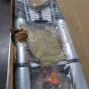 JADDUO Telescoping Ladder,27.9 FT Extension Ladder,Aluminum Lightweight Telescopic Ladder with 2 Triangle Stabilizers, Telescoping Attic Ladders RV Ladders for Travel