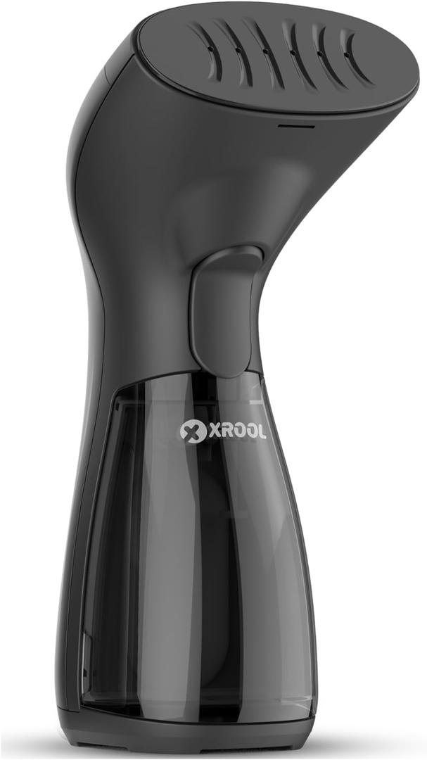 Steamer for Clothes Fabric Steam for Travel & Mini Size Handheld Garment Clothing Steamers for Cloth Travel Woman Gifts (Black)