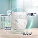 Pampers Pure Baby Diapers, Size 0 (>10 lbs), 76, Up to 100% Leakproof, Premium Hypoallergenic Soft Diapers
