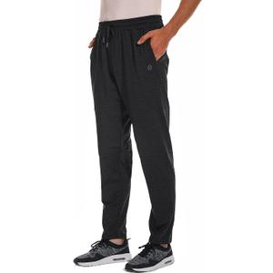 HODOSPORTS Inseam Tall Mens Sweatpants Zipper Pocket Extra Tall Joggers Workout Pants - Small - Fit Type: 34" Inseam (Tall)