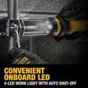 DEWALT Cordless Screwdriver, 4V USB Rechargeable Electric Screwdriver with 12 pcs Screwdriver Bit Set, LED Light, FLEXDRIVE Control, Compact, Ergonomic (DWHT66719)