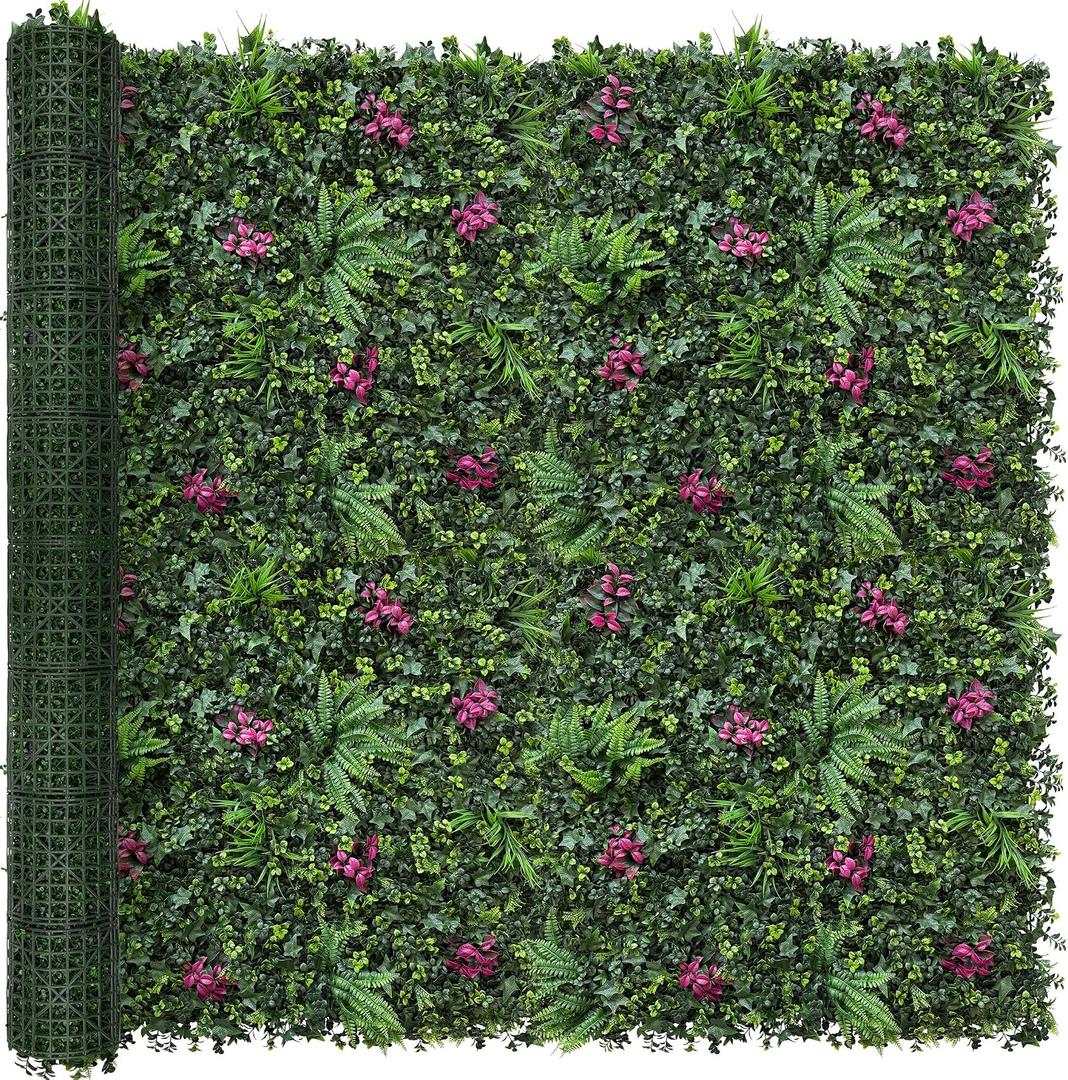 80x120 in (67 Sqft) Artificial Hedge Vine Roll Greenery Backdrop
