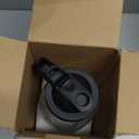 64 Oz Glass Pitcher with Lid, 2 Quart Heavy Duty Cold Brew Pitcher, Leak-Proof, Wide Mouth Mason Jar with Pouring Airtight Lid,Ideal for Fridge Storage (Black)