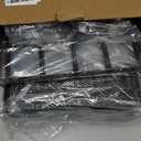 AUPSEN Desk Organizers and Accessories, 5-Tier Desktop Paper File Organizer with Removable File Holder, Desk Accessories & Workspace Organization for Home Office Supplies (Black)