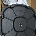 Amazon Basics 16" DC Motor Standing Floor Fan, 12 Speed with Remote, 3 Breeze Modes, Dual-Layered Blades (10 Blades), Timer, Energy Efficiency and Quiet DC Motor (28W), White