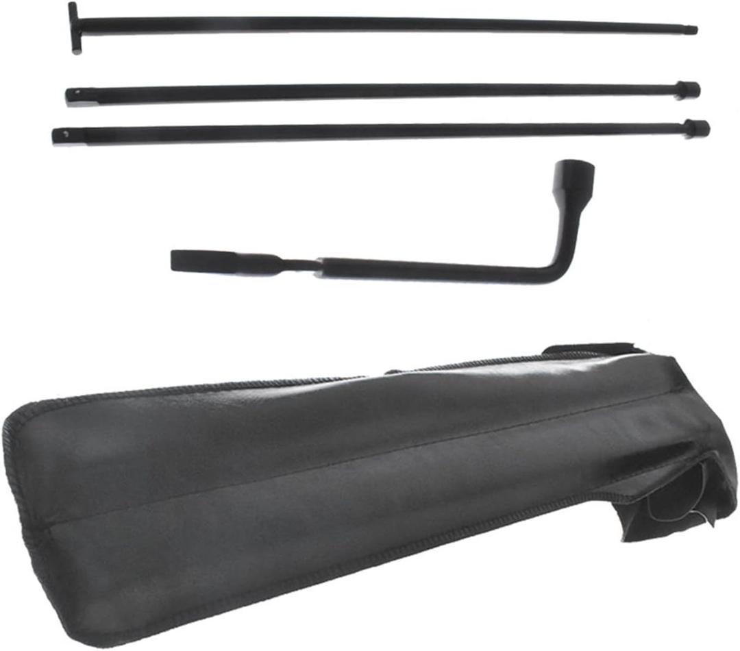 LABLT Spare Tire Jack Tool Kit Lug Wrench Bag Set Replacement for Frontier 2005 2006 2007 2008 2009 2010 2011 2012 2013 2014 Replacement for 99501EB00B