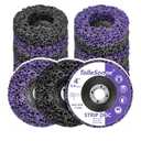 10 Pack Strip Discs 4 inch Quick Stripping Wheel Paint Stripper for Angle Grinder Clean and Remove Paint Coating Rust Welds Oxidation for Metal and Wood (4" x 5/8")