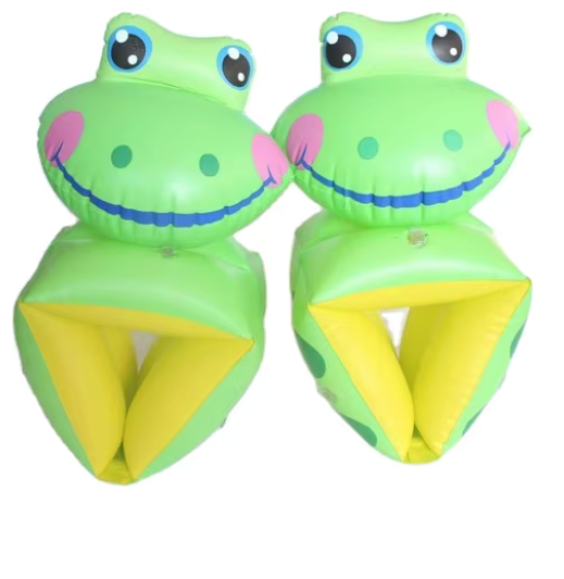 Inflatable Frog Arm Bands Pack of 4