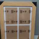 Gaevuian 11x15 Picture Frame Display 4 opening 5x7 Picture Frame Collage, Multi Photo Frame with Mat, Plexiglass, Horizontal and Vertical Formats for Wall Decor, Natural Wood Grain