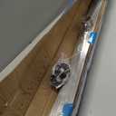 Linear Shower Drain 40 inch Brushed with Tile Insert Panel