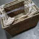 Knitted Baskets Set 3 (12×18", 11×16", 10×14")