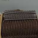 ANTDLE Stair Treads NonSlip 16 Pack 8"x30"  Carpet Stair Runner for Indoor Wooden Steps with TPE Backing & AntiSkid Surface, Reusable Adhesive Safety Rug for Kids/Elder/PetFriendly  Brown