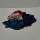 5 Pack Mens Active Quick Dry Crew Neck T Shirts | Athletic Running Gym Workout Short Sleeve Tee Tops Bulk (Large, Red/Lime/Navy/White/Navy Blue)