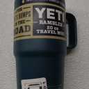 YETI Rambler 20 oz Travel Mug, Stainless Steel, Vacuum Insulated with Stronghold Lid (Agave Teal)
