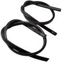 JXQVWYKZF 1 Pair Roof Trim Drip Molding Compatible with Honda HR-V 2016-2022 Left & Right Side Roof Weatherstrip, Black V-Strip Rubber Kit, Replace 74316-T7A-003 74306-T7A-003