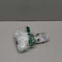 WDIRARA Women's 2 Pieces Cow Print Bikini Set Halter Swimsuit High Cut Bathing Suit (XS, Black and White)