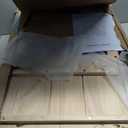 IC International Concepts Solid Wood Accent Table With Drawers, Unfinished, 24"W x 18"D x 29"H