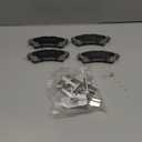 ACDelco Silver Rear Brake Pad Set with Clips 14D792CHF1 | GM 19387636 Ceramic Rear Brake Pads for Select Cadillac, Chevy, Chevrolet, GMC and more