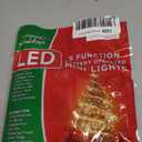 MAGOTAN Battery Operated String Lights Christmas Lights 16ft 50 LED String Lights Decorative White Wire for Indoor Outdoor Wedding Party Home Garden Waterproof Warm White