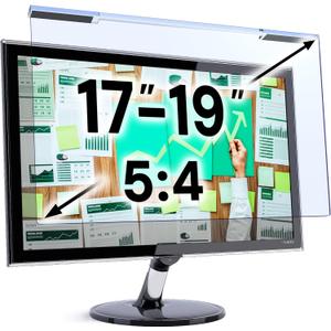 VINTEZ Blue Light Screen Protector for 17, 17.1, 18.1, 19 Inch Computer Monitor and Laptop Anti-UV Blue Light Blocking Film for Desktop PC, Eye Protection Filter, 15.3" x 12.6", 1 Pack