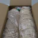 8oz Paper Soup Container Cup with Vented Lids, Disposable Paper Food Container Kraft Dessert Bowl Ice Cream Container Cup, Microwavable and Freezer Safe for Hot Soup, Ice Cream (100 Pcs - Kraft, 8 oz) (8 oz, 100 Pcs - Kraft)