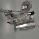 ZPUFAW 6-Piece Cocktail Shaker Set 24oz Shaker Strainer Muddler Jigger Mixing Spoon Pour Spout Bartender Kit Stainless Steel Bar Set Housewarming Gift