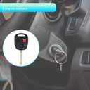 Uncut Chipped Ignition Key Fob for Lexus GX470 2003-2008 314Mhz HO01PT Reusable | Transponder Chip Key 1 Pcs for Lexus LX470 2002-2006