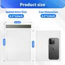 52 Pack Bubble Mailers 8.5x12inch Padded Envelopes Thin Mailing Envelopes Waterproof Bubble Opaque Padded Mailers Self Seal Adhesive Shipping Bags for Mailing Jewelry Makeup Small Business (white)