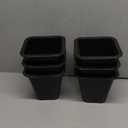 6 Inch Heavy Duty Bed Risers, Furniture Risers for Desk, Chair, Table or Sofa, Couch Lift Risers, Supports up to 2200 lbs per Leg(6 Pack Black)