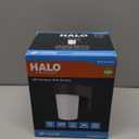 HALO FE 1-Light Bronze LED Outdoor Lantern Sconce with Dusk to Dawn