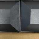 HILLMASTER 4X4 Post Caps for 3.5inx3.5in Wood Fence Post, Water-Proof UV-Proof Durable PP Plastic Decking Post Top Cap Cover with Mounting Screws, 4 Pcs, Black