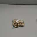 Meplait 39in Wood Bead Garland Farmhouse with Tassels,Versatile Prayer Beads Boho Chic Wall Hanging Home Decor (Gold)