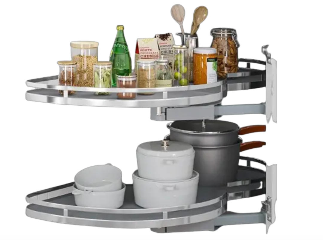 YITAHOME FSBY-V1 Swing Right Blind Corner Kitchen Cabinet Pull Out Organizer Instruction Manual