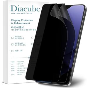 2-Pack Anti Glare Matte Privacy Screen Protector for Samsung Galaxy S25 Ultra [0.1S Fingerprint ID Unlock][Anti Spy PET Flexible Film][Bubble-Free Easy Installation with Alignment Jig]