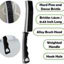 Betanull Crevice Cleaning Brush Set, Multi-Purpose Hard Bristle Brushes for Deep Cleaning Kitchen, Bathroom, Grout, Sink, Cup, Teapot, Bottle, Blender, Corners, Tight Spaces & More