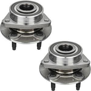 513398 (Pair) Front or Rear Wheel Bearing Assembly for Chevrolet Malibu 2016-2021,for Buick Lacrosse 2017-2019, for Envision 2016-2018, for Regal TourX, for Regal Sportback, 5 Lugs w/ABS