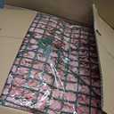 BLOSMON Artificial Flower Wall Panel - Set of 6 Dusty Pink Fake Silk Hydrangea Floral Backdrops (24 x 16 Inch) - Perfect for Wedding Party Baby Shower Decoration