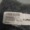 NUPICK 10 Pound Black Gravel for Fish Tank, 0.5-0.7" Black Aquarium Gravel