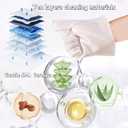 Pet Grooming Gloves for Dogs and Cats, coconut oil for dogs  dog paw wipes dog washing gloves (unscented 24pcs)