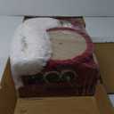 Cat Tree, 37.4-Inch Cat Tower with Plush Cozy Perch for Indoor Cats, Sturdy Tower with Fully Sisal-Wrapped Columns and Plush Toy Ball for Kitty Play, Red